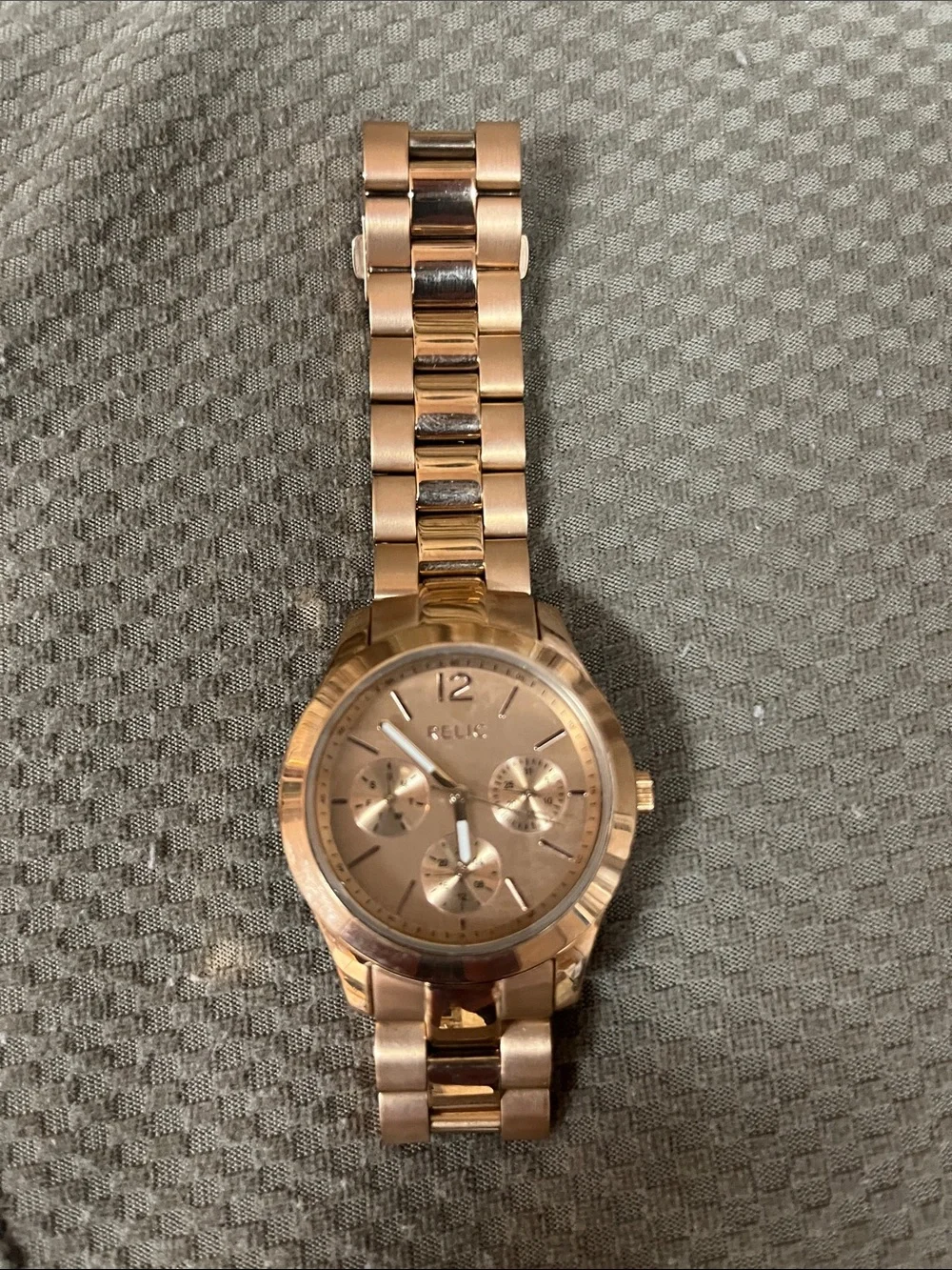 Relic Women’s Rose Gold Chronograph Bracelet Watch